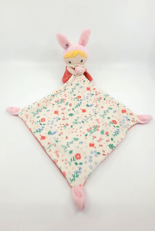  comforter doll rabbit pink flower 30 cm 